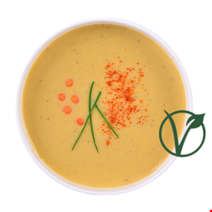 Supă cremă linte roșie